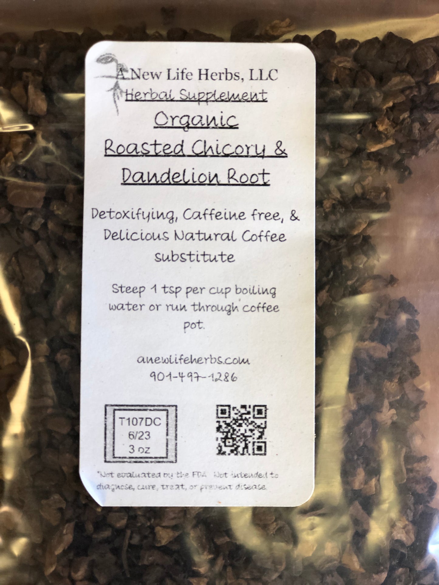 Roasted Chicory & Dandelion Root