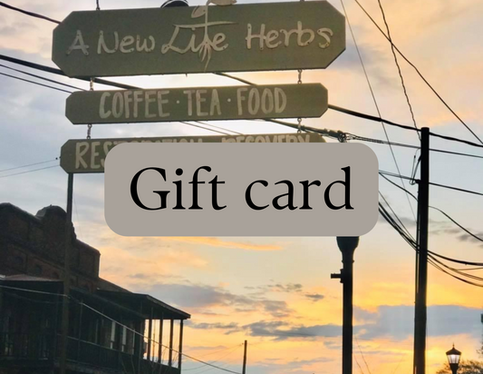 A New Life Herbs Gift Card