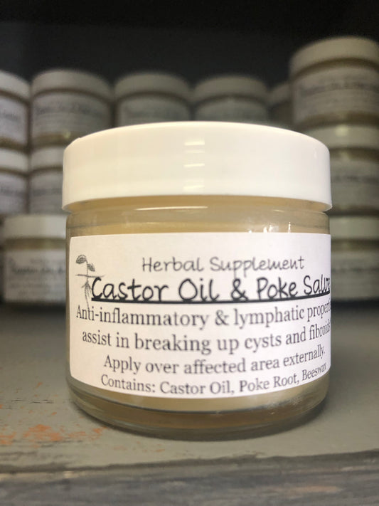 Castor Oil & Poke Salve